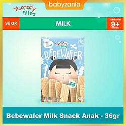 Yummy Bites Bebewafer Snack Bayi - Milk 36 gr