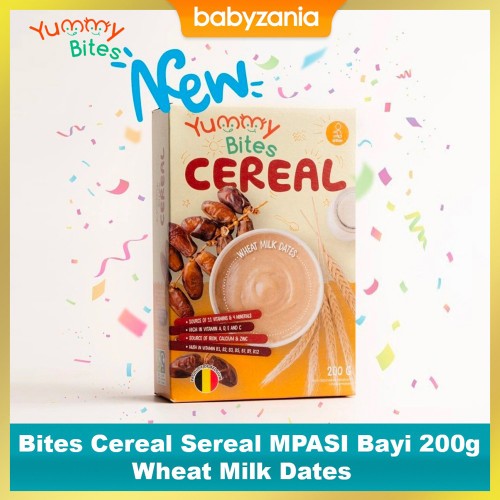 Yummy Bites Cereal 200 gr - Wheat Milk Dates