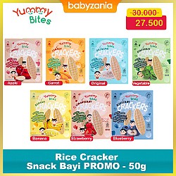 Yummy Bites Rice Cracker Snack Bayi PROMO- 50 gr