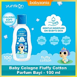 Yunikon Baby Cologne Parfum Bayi Fluffy Cotton -...