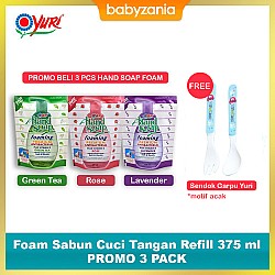 Yuri Foam Hand Soap Sabun Cuci Tangan Refill 375...