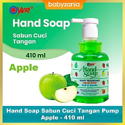 Yuri Hand Soap Sabun Cuci Tangan Pump 410ml - Apple