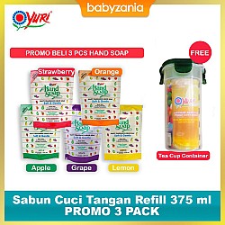 Yuri Hand Soap Sabun Cuci Tangan Refill 375 ml -...