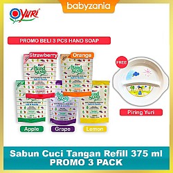 Yuri Hand Soap Sabun Cuci Tangan Refill 375 ml -...