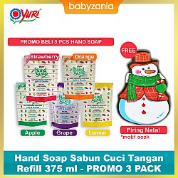 Yuri Hand Soap Sabun Cuci Tangan Refill 375 ml -...