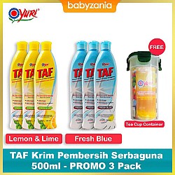 Yuri TAF Krim Pembersih Serbaguna 500 ml - PROMO...