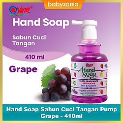Yuri Hand Soap Sabun Cuci Tangan Pump 410ml - Grape