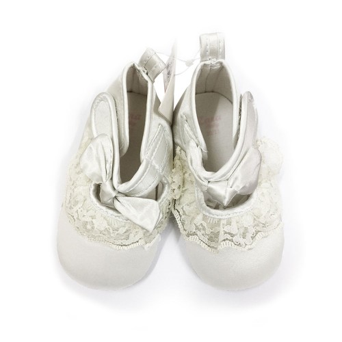 Prewalker Zara Baby Shoes - White Lace