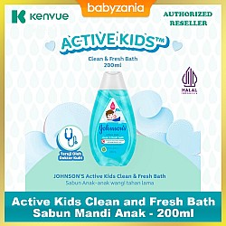 Johnsons Active Kids Clean and Fresh Bath Sabun...