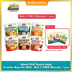 Alamii Puff Snack Anak Cemilan Bayi No MSG - Beli...