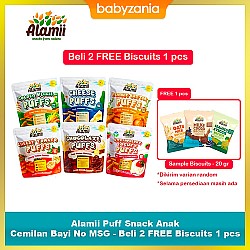 Alamii Puff Snack Anak Cemilan Bayi No MSG - Beli...