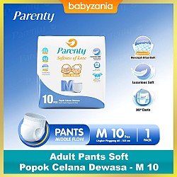 Parenty Adult Pants Soft Popok Celana Dewasa - M...