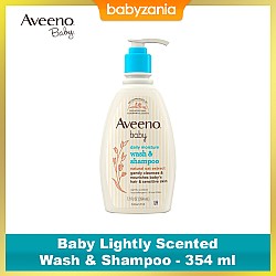 Aveeno Baby Lightly Scented Wash & Shampoo -...