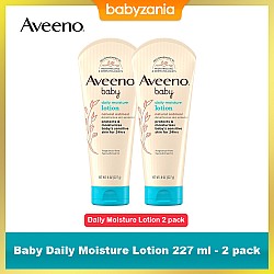 Aveeno Baby Daily Moisture Lotion 227 ml - 2 pack