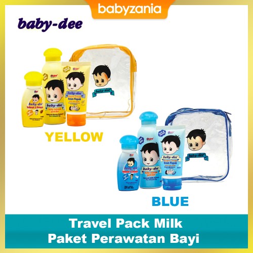 Baby Dee Travel Pack Milk Paket Perawatan Bayi