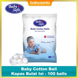 Baby Safe Baby Cotton Ball Kapas Bayi Bola Bulat...