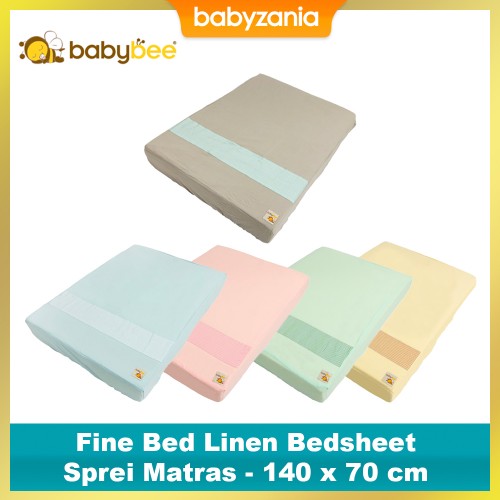 Babybee Fine Bed Linen Bedsheet Sprei Matras - 140 x 70 cm