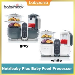 Babymoov Nutribaby+ Plus Food Processor Steamer...