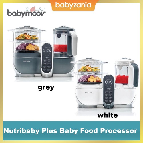 Babymoov Nutribaby Plus Steamer & Blender Loft White