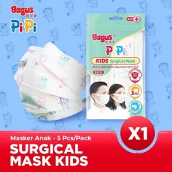 Bagus Pipi Kids Surgical Mask Earloop 3 Ply...