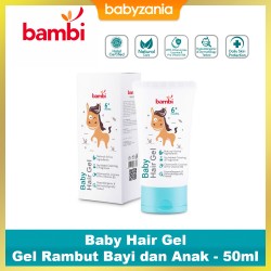 Bambi Baby Hair Gel untuk Rambut Anak Bayi - 50 ml