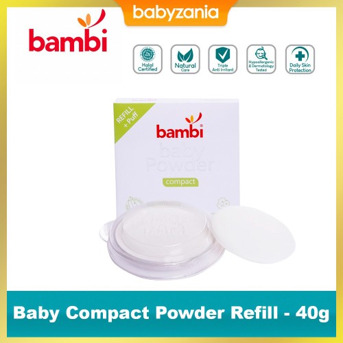 Bambi Baby Powder Compact Bedak Bayi - 40gr