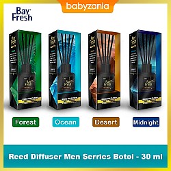 Bayfresh Reed Diffuser Men Serries With Essential Oil Reg - 30 ml
