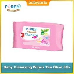 Pure BB Baby Cleansing Wipes Tissue Basah Bayi...