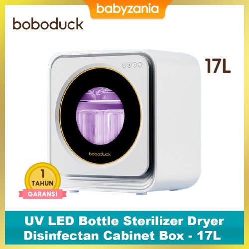 Boboduck UV LED Bottle Sterilizer Dryer Disinfectan Cabinet Box - 17L