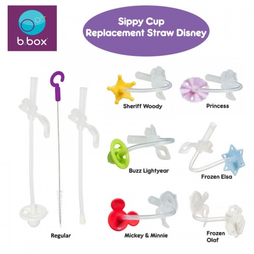 Bbox Replacement Straw Sippy Cup Disney Sedotan Botol Sippy Cup - Pilih Motif