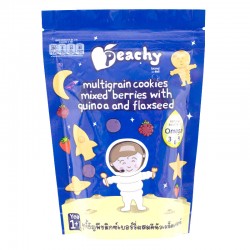 Peachy Multigrain Cookies Mixed Berries with...