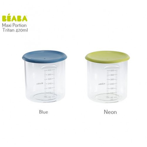 Beaba Food Jar Baby Portion 420ml - Blue