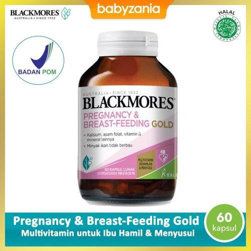 Blackmores Pregnancy & Breast-Feeding Gold - 60 Capsules