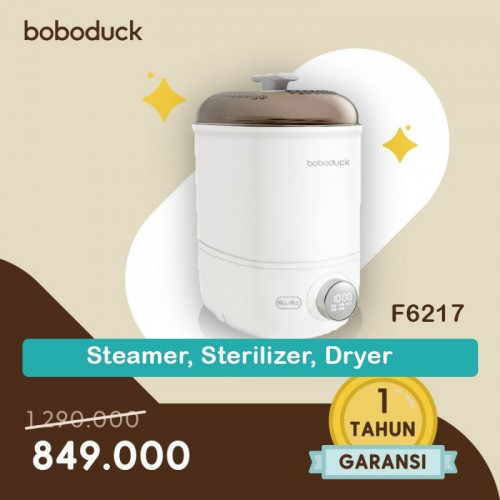 Boboduck Steamer Baby Milk Bottle Sterilizer Dryer F6217