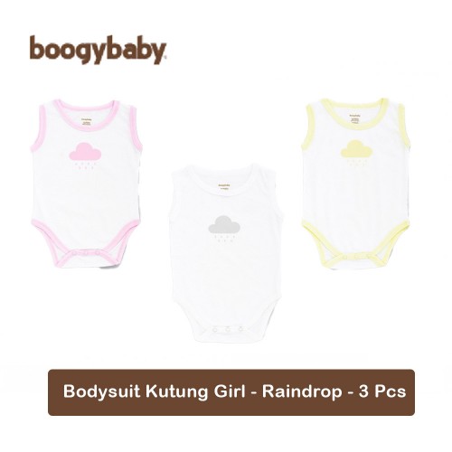 Boogy Baby Sleeveless Suit Girl - Raindrop