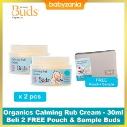 Buds Soothing Organics Calming Rub Cream 30 ml -...
