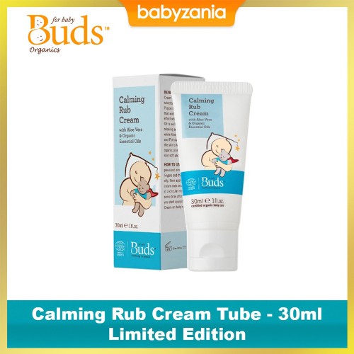 Buds Soothing Organics Calming Rub Cream Tube - 30 ml Limited Edition