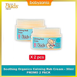 Buds Soothing Organics Calming Rub Cream 30 ml -...