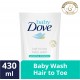 Baby Dove Sensitive Moisture Hair to Toe Wash Refill - 430 ml