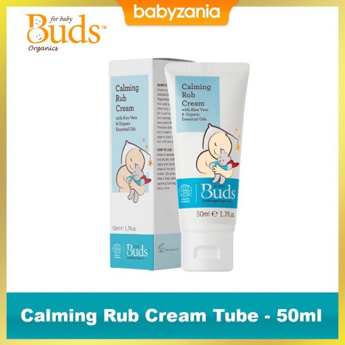 Buds Soothing Organics Calming Rub Cream Tube - 50 ml Limited Edition