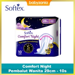 Softex Comfort Night Wings Pembalut Wanita 29 cm...