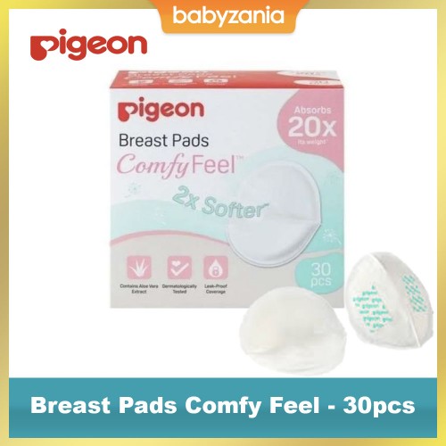 Pigeon Breast Pad Comfy Feel Bantalan Payudara - 30 Pcs
