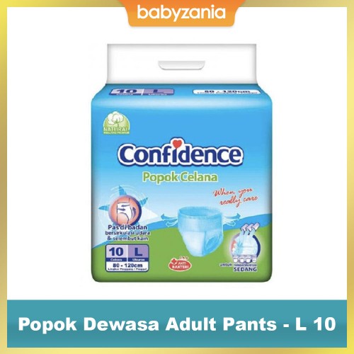 Confidence Popok Dewasa Adult Pants - L 10+2