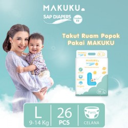 Makuku SAP Diapers Comfort Fit Pants Popok Bayi -...