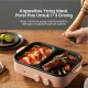Emily 2 in 1 Electric Griller EHP-11302 Pemanggang Perebus Makanan - 1 L