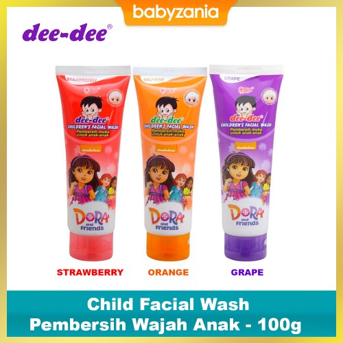 Dee-Dee Child Facial Wash Pembersih Wajah Anak Tube - 100 g