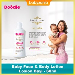 Doodle Face & Body Baby Lotion / Losion Bayi...