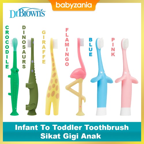 Dr. Brown's Infant To Toddler Toothbrush Sikat Gigi Anak