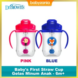 Dr. Brown's Baby's First Straw Cup with Handles...