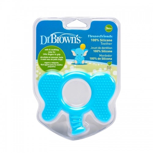 Dr. Brown's Flexees Friend Elephant Teether - Blue